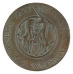 PENNING 1967 Niel Steenbergen : 300 Jaar Vrede van Breda, Verzenden, Brons, Nederland