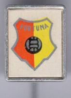 Fortuna papier op alu voetbalclub speldje ( Y_045 ), Verzenden, Zo goed als nieuw, Sport, Speldje of Pin