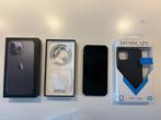iPhone 13 128GB in goede staat met doos + oplader + nwe hoes, Zwart, IPhone 13, Ophalen of Verzenden, 82 %