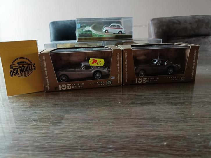 1:43 Brumm Jaguar XK 120, Hobby en Vrije tijd, Modelauto's | 1:43, Zo goed als nieuw, Auto, Overige merken, Ophalen of Verzenden