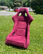 NRG Prisma Ultra Alcantara Maroon Rood Kuipstoel Sportstoel, Auto diversen, Tuning en Styling, Ophalen of Verzenden