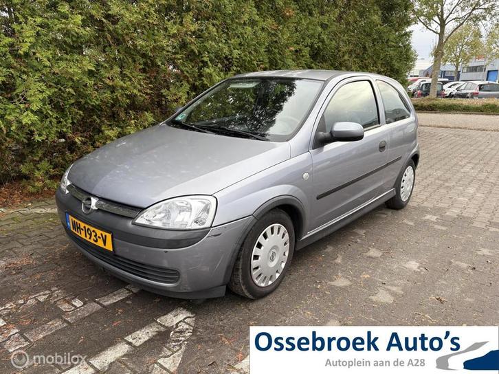 Opel Corsa 1.0-12V Comfort Airco 169dkm 2003, Auto's, Opel, Bedrijf, Te koop, Corsa, Airbags, Alarm, Elektrische ramen, Startonderbreker