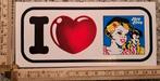 Vintage sticker strip I ️ stop shop I love Stop shop, Ophalen of Verzenden, Zo goed als nieuw, Overige typen