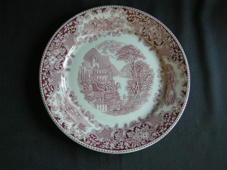 Petrus Regout Castillo / Royal Sphinx Old England, diverse, Antiek en Kunst, Antiek | Servies los, Ophalen of Verzenden