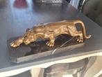 Bronzen panther, Antiek en Kunst, Antiek | Koper en Brons, Ophalen, Brons