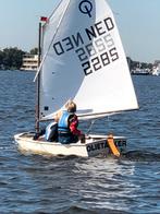 Optimist-van Wettum-2285NED, Watersport en Boten, Open zeilboten, Geen motor, Polyester, Gebruikt, Minder dan 3 meter