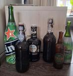 5 stuks grote bierflessen Heineken, Grolsch, Christopher,, Verzamelen, Ophalen, Flesje(s), Grolsch