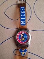 Vintage Disney Micky Mouse horloge SII, Ophalen, Gebruikt, Roze