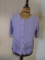 Vintage Dames blouse RAPP maat S/M Z.G.A.N.paars, Maat 38/40 (M), RAPP, Ophalen of Verzenden, Zo goed als nieuw