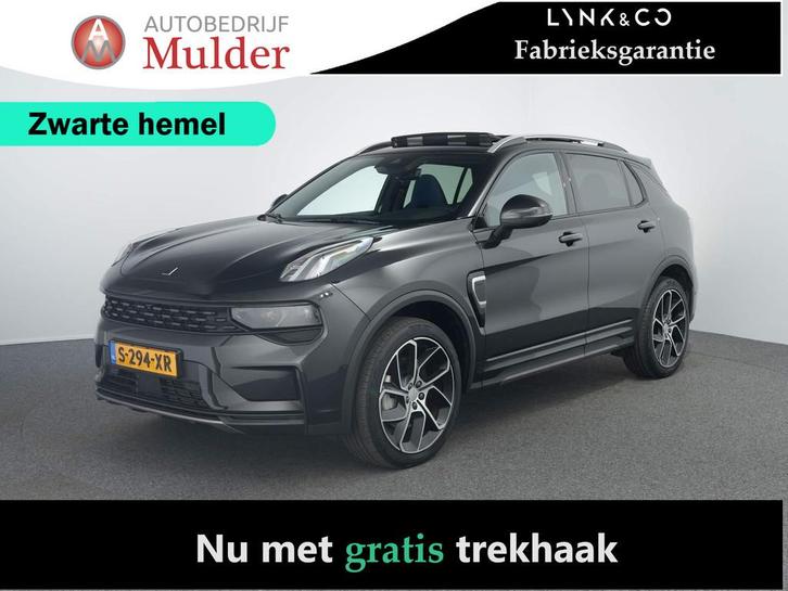 Lynk & Co 01 1.5 | Black Pakket | Trekhaak | Pano | Zwarte h, Auto's, Lynk & Co, Te koop, ABS, Adaptive Cruise Control, Airconditioning