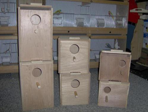 Tekoop broedblokken voor kromsnavels, Dieren en Toebehoren, Vogels | Hokken en Kooien, Nieuw, Volière, Hout, Ophalen of Verzenden