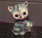 Vintage beeldje kat/ poes, Ophalen of Verzenden, Gebruikt, Dier