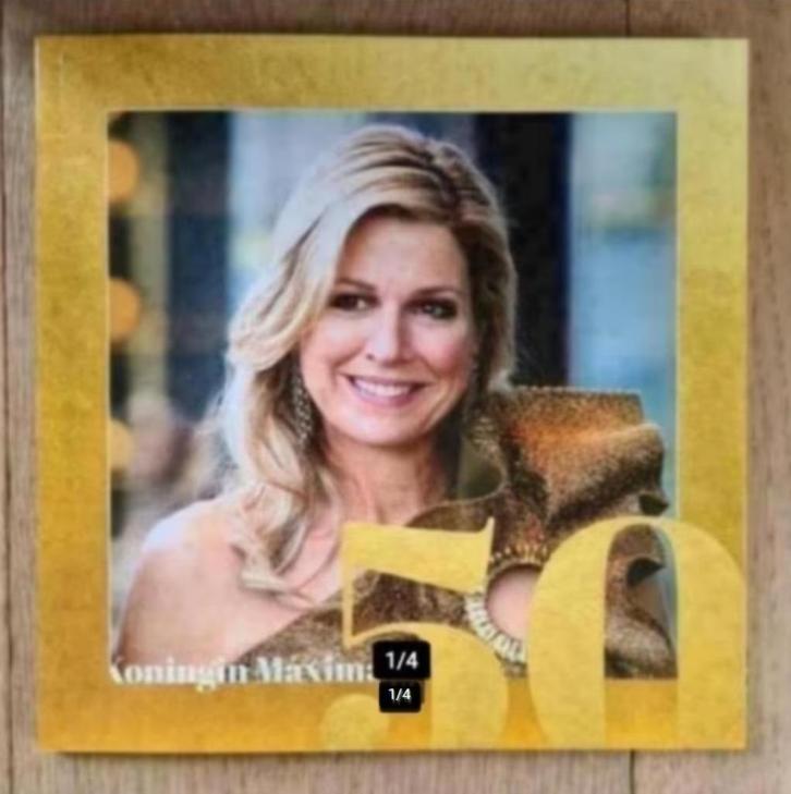 Boek Koningin Máxima, Verzamelen, Koninklijk Huis en Royalty, Nieuw, Tijdschrift of Boek, Ophalen of Verzenden