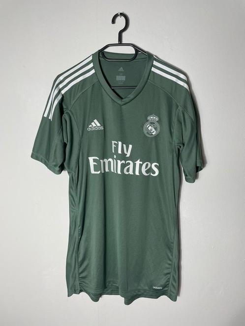 Zeldzaam Real Madrid keeper shirt 2017/18. Maat M., Sport en Fitness, Voetbal, Zo goed als nieuw, Shirt, Ophalen of Verzenden