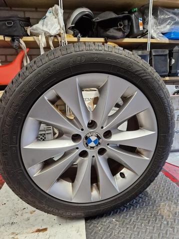 4 x Winterbanden plus velgen voor bmw 5-serie (2007) beschikbaar voor biedingen