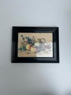 Stilleven tekening ingelijst, Antiek en Kunst, Ophalen of Verzenden