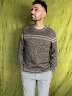 Vintage 90's trui / sweater / grijs / medium-large / M-L, Maat 48/50 (M), Ophalen of Verzenden, Hippiegalorevintage@gmail.com