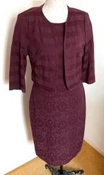 Bianca jurk met bijp. Jasje maat 38