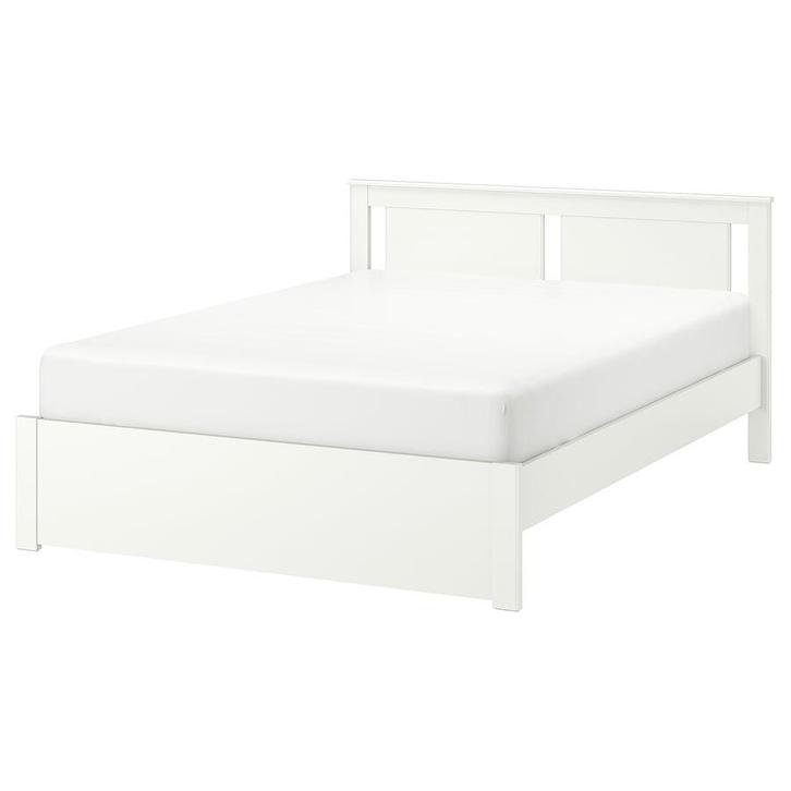 Ikea Bedframe 160x200 - Tweepersoonsbed, Huis en Inrichting, Slaapkamer | Bedden, Zo goed als nieuw, Tweepersoons, 160 cm, 200 cm