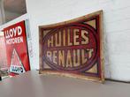 Zeer oud RENAULT reclamebord, Verzamelen, Merken en Reclamevoorwerpen, Reclamebord, Gebruikt, ., Ophalen of Verzenden