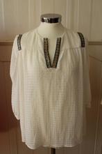 blouse van ALMAGORES maat 46, Wit, Maat 46/48 (XL) of groter, Ophalen of Verzenden, Zo goed als nieuw