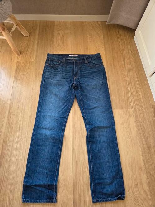 ZGAN TOMMY HILFIGER DONKERE JEANS...maat W36 L34, Kleding | Heren, Broeken en Pantalons, Zo goed als nieuw, Maat 56/58 (XL), Ophalen of Verzenden