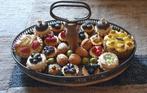 Oude, vintage kunst/sier/decoratie taartjes in taartschaal., Ophalen of Verzenden, Zo goed als nieuw, Taarten of Cupcakes, Overige typen