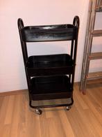 Ikea Trolley Zwart, Huis en Inrichting, Ophalen, Gebruikt