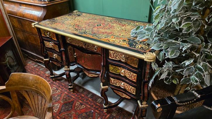 Boulle dressoir / bureau, Antiek en Kunst, Antiek | Meubels | Tafels, Ophalen