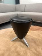 Leolux TamTam Bijzettafel zwart leer Design tafel Tam Tam, Huis en Inrichting, Leolux, Ophalen of Verzenden, Zo goed als nieuw