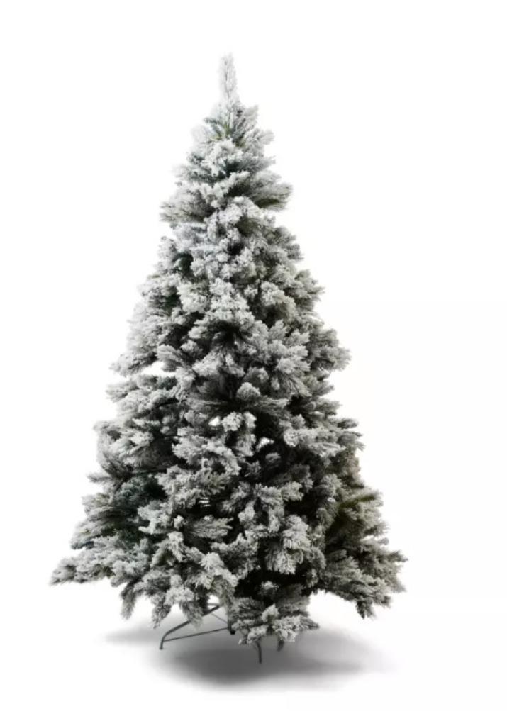 Riviera Maison Colorado Snow X-Mas Tree 240 cm kerstboom, Diversen, Kerst, Gebruikt, Ophalen