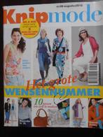 Knipmode augustus 2010 het grote wensennummer, 10 tassen, Ophalen of Verzenden, Zo goed als nieuw, Vrouw, Knipmode