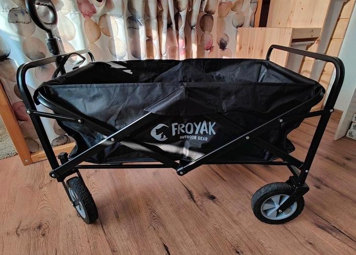Opvouwbare froyak bolderkar *nieuw*, Caravans en Kamperen, Bolderkarren, Zo goed als nieuw, Ophalen of Verzenden
