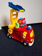 Vtech grote brandweerauto toet toet auto's + bram brandweer, Ophalen, Zo goed als nieuw