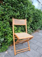 Rotan klapstoel, Antiek en Kunst, Antiek | Meubels | Stoelen en Banken, Ophalen