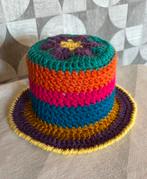 Hoedenplankhoedje gehaakt van restjes hoesje wc-rol, Ophalen of Verzenden, Nieuw