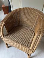 2x Rieten stoel, Huis en Inrichting, Fauteuils, Ophalen, Gebruikt