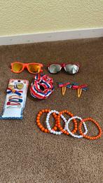 Accessoires oranje/rood-wit-blauw (haarspullen, sieraden ed), Ophalen of Verzenden, Zo goed als nieuw