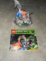 LEGO Minecraft 21113 - The Cave Compleet, Kinderen en Baby's, Speelgoed | Duplo en Lego, Ophalen of Verzenden, Zo goed als nieuw