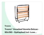 Vouwbed, Ophalen of Verzenden, Nieuw, Eenpersoons, 200 cm
