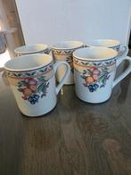 Heinrich Winterling Marktleuthen mokken 5x, Huis en Inrichting, Ophalen of Verzenden, Zo goed als nieuw, Overige stijlen, Kop(pen) en/of Schotel(s)