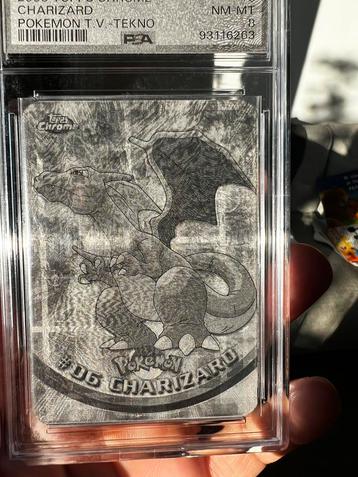 CHARIZARD #6 topps chrome 2000 pokemon metal card beschikbaar voor biedingen