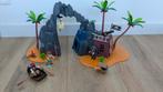 Playmobil 6679 - piratenhol / pirateneiland, Ophalen of Verzenden, Zo goed als nieuw, Complete set