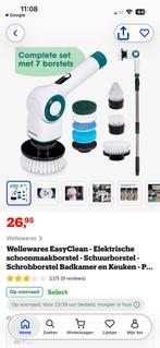 Electrische schoonmaakborstel nieuw en ongebruikt, Ophalen, Bezem of Borstel