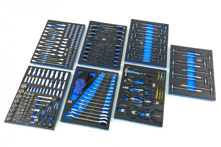 INLAY / VULLING 262-delige PREMIUM gereedschapswagen, Auto diversen, Autogereedschap, Nieuw, Ophalen of Verzenden