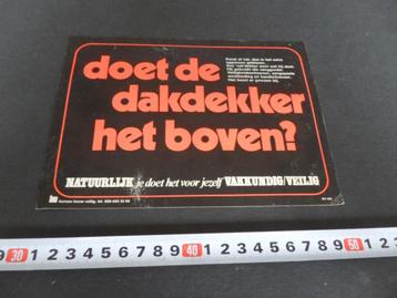 sticker Doet de dakdekker het boven ?  beschikbaar voor biedingen
