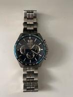 Seiko chronograph 100m, Ophalen, Zo goed als nieuw, Hoogte, Waterdicht