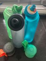 3x Air Up Drinkfles - Blauw mist dop, rest zonder pods, Sport en Fitness, Bidons, Ophalen of Verzenden, Gebruikt