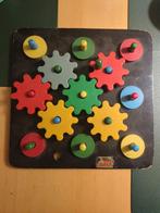 Houten tandwiel puzzel, Ophalen of Verzenden, Gebruikt, Overige typen
