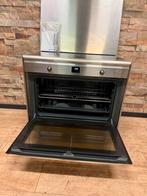 Luxe Smeg INDUCTIE Fornuis 4 zones Incl. Achterwand 90 cm, 60 cm of meer, Fornello Esperta, Ophalen of Verzenden, Zo goed als nieuw